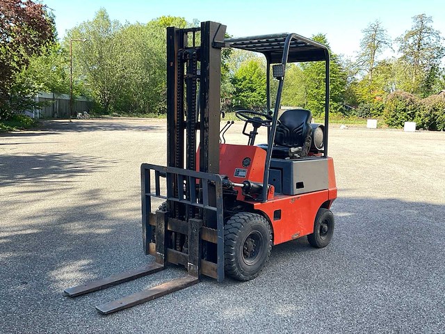 Toyota 2fgh15 vorkheftruck - afbeelding 1 van  14
