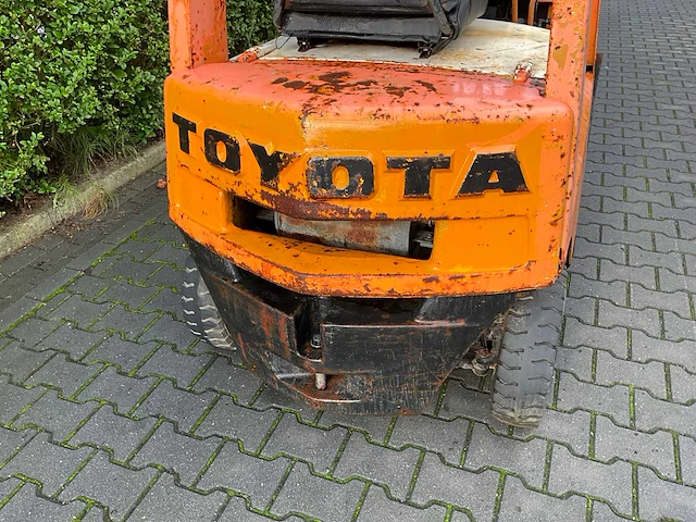 Toyota 3fg1 vorkheftruck - afbeelding 16 van  21