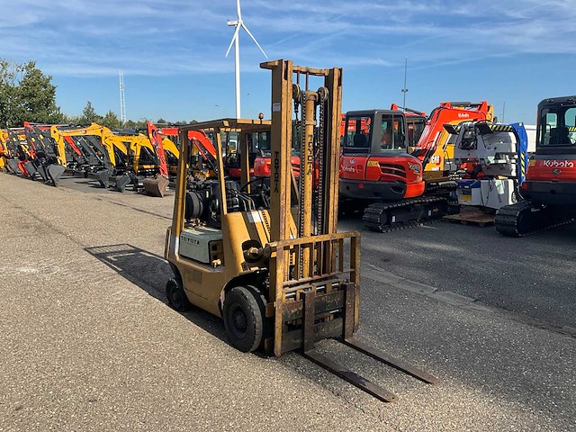 Toyota 3fg15 lpg vorkheftruck - afbeelding 14 van  15