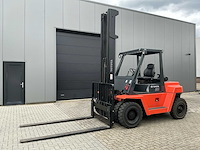 Toyota 40-3fd50 diesel heftruck – 5.000 kg – cascade viewmast – 2.400 mm vorken - afbeelding 1 van  41