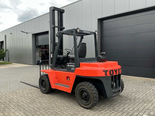 Toyota 40-3fd50 diesel heftruck – 5.000 kg – cascade viewmast – 2.400 mm vorken - afbeelding 23 van  41