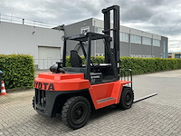 Toyota 40-3fd50 diesel heftruck – 5.000 kg – cascade viewmast – 2.400 mm vorken - afbeelding 37 van  41