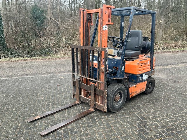 Toyota 42-5fg10 vorkheftruck - afbeelding 1 van  18