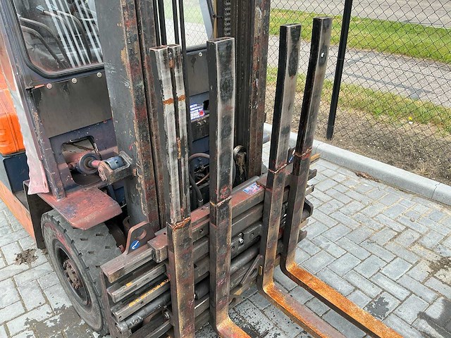 Toyota 42-5fg25 vorkheftruck - afbeelding 13 van  26