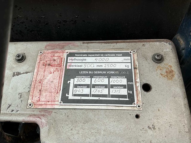 Toyota 42-5fg25 vorkheftruck - afbeelding 18 van  26
