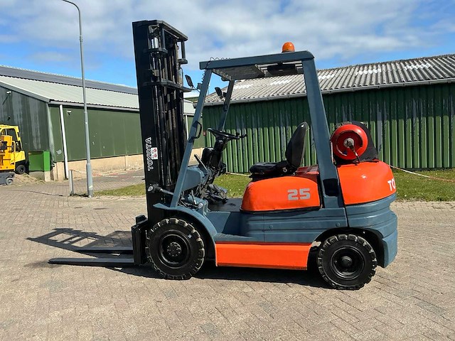 Toyota 42-6fgf25 vorkheftruck - afbeelding 16 van  18
