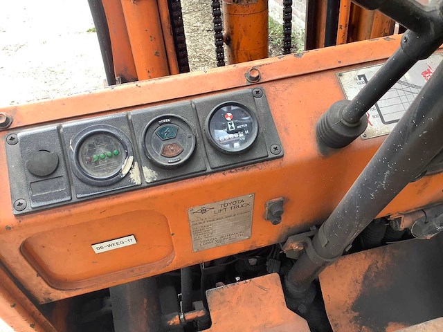 Toyota 4fb15 vorkheftruck - afbeelding 6 van  10