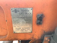 Toyota 4fb15 vorkheftruck - afbeelding 10 van  10