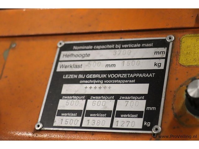 Toyota 4fb16 elektrische vorkheftruck - afbeelding 2 van  24