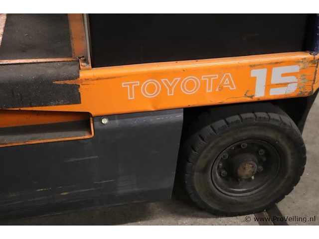 Toyota 4fb16 elektrische vorkheftruck - afbeelding 18 van  24