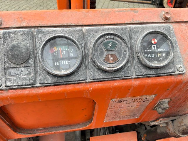 Toyota 4fb25 vorkheftruck - afbeelding 8 van  18