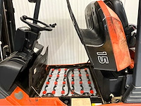 Toyota 7fb15 vorkheftruck- freelift - sideshift - acculader - 5391 uur - afbeelding 7 van  19