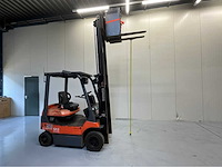 Toyota 7fb15 vorkheftruck- freelift - sideshift - acculader - 5391 uur - afbeelding 9 van  19