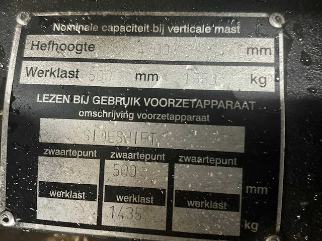 Toyota 7fbef18 vorkheftruck - afbeelding 10 van  18