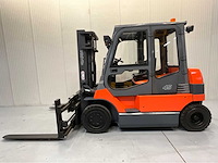 Toyota 7fbmf50 - vorkheftruck sideshift - vorkenversteller tot buiten het vorkenbord - afbeelding 11 van  17