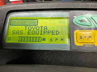 Toyota 7fbmf50 - vorkheftruck sideshift - vorkenversteller tot buiten het vorkenbord - afbeelding 17 van  17
