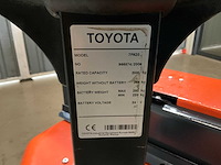 Toyota 7pm20 elektrische palletwagen - afbeelding 7 van  7
