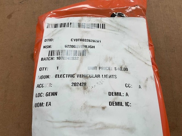 Toyota 81910-35040 reflector - afbeelding 6 van  7