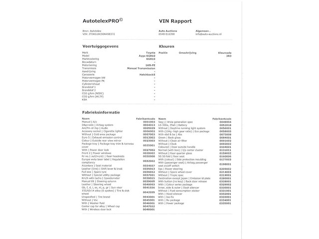 Toyota aygo 1.0-12v aspiration red 2010, 72-nsv-8 - afbeelding 10 van  18