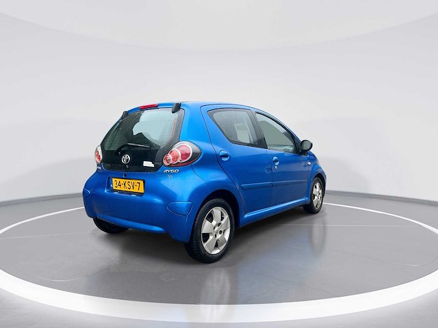 Toyota aygo 1.0-12v dynamic blue 5-deurs | 34-ksv-7 - afbeelding 5 van  22