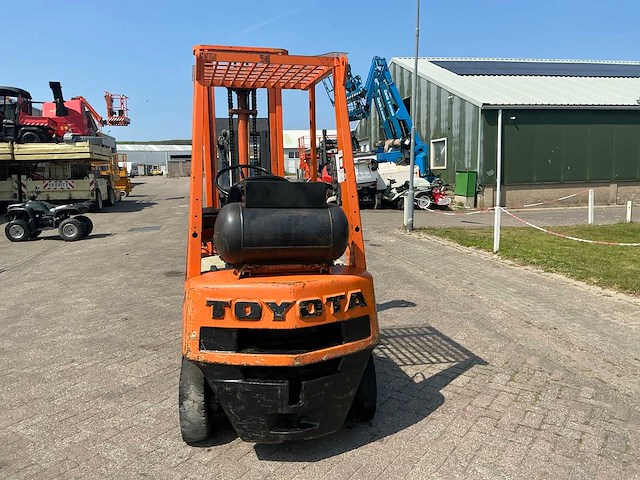 Toyota fg15 vorkheftruck - afbeelding 5 van  11