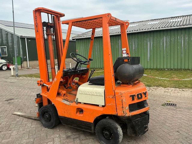 Toyota fg15 vorkheftruck - afbeelding 10 van  11