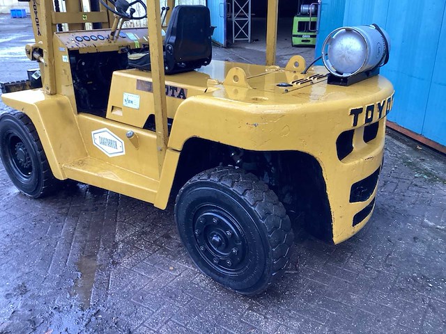 Toyota fg5 vorkheftruck - afbeelding 7 van  12