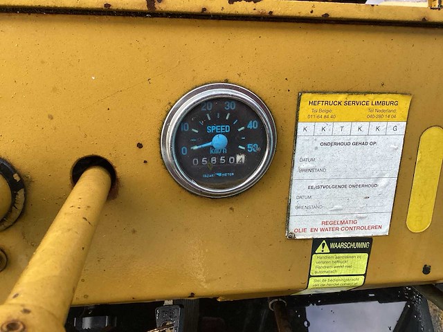 Toyota fg5 vorkheftruck - afbeelding 3 van  12