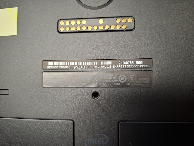 Toyota heftruck uitleesapparatuur, latitude 7220 - afbeelding 7 van  7