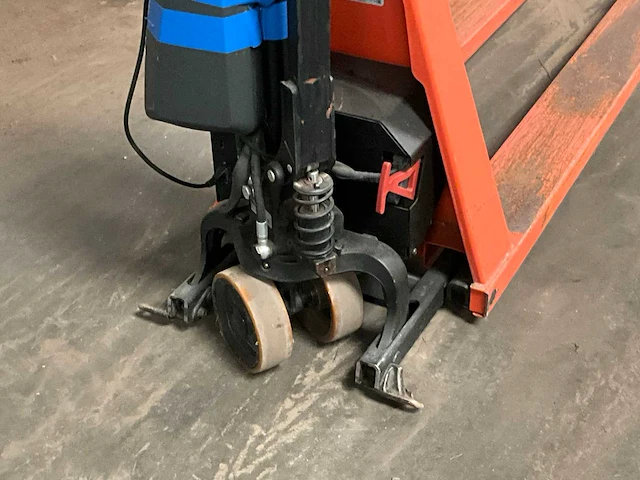 Toyota hhl100 hand hydraulische palletwagen / hoogheffer - afbeelding 3 van  4