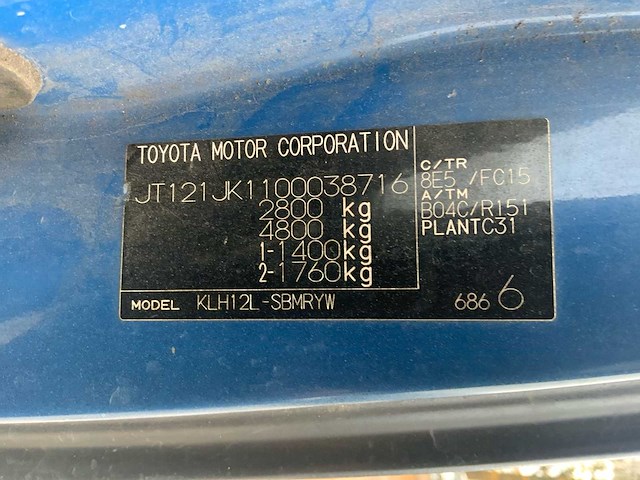 Toyota hiace 2.5 d-4d kwb cmdcemo bedrijfswagen - afbeelding 28 van  41