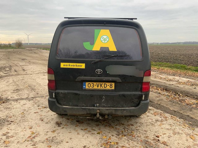 Toyota hiace 2.5 d-4d kwb cmdcemo bedrijfswagen - afbeelding 38 van  41
