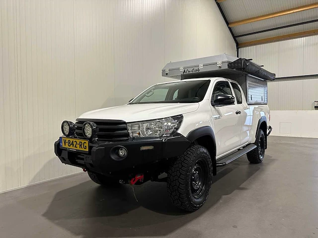 Toyota hilux 2.4 d-4d-f xc alucab cannopy camper v-842-rg - afbeelding 4 van  43