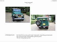 Toyota land cruiser bj40 hardtop land cruiser bj40 oldtimer - afbeelding 40 van  45