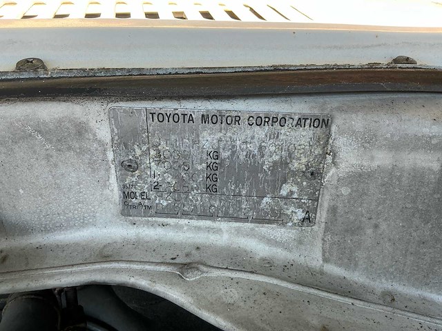 Toyota land cruiser heavy duty 4.2 pick-up bedrijfswagen origineel nederlands - afbeelding 19 van  27