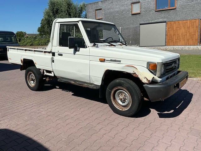 Toyota land cruiser heavy duty 4.2 pick-up bedrijfswagen origineel nederlands - afbeelding 23 van  27