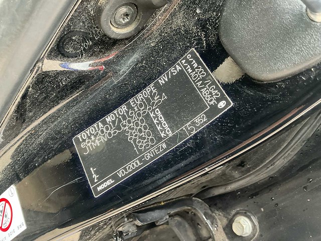 Toyota land cruiser v8 4.5 d-4d terreinauto 4x4 - afbeelding 6 van  20