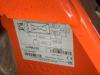 Toyota lhm230 hand hydraulische palletwagen (4x) - afbeelding 5 van  7