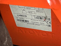 Toyota lhm230 hand hydraulische palletwagen (4x) - afbeelding 6 van  7