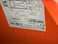 Toyota lhm230 hand hydraulische palletwagen (4x) - afbeelding 7 van  7