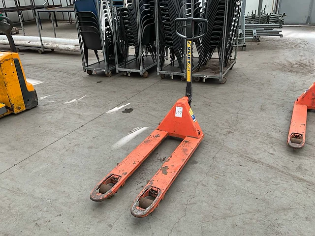 Toyota lhm230 hand hydraulische palletwagen - afbeelding 1 van  7