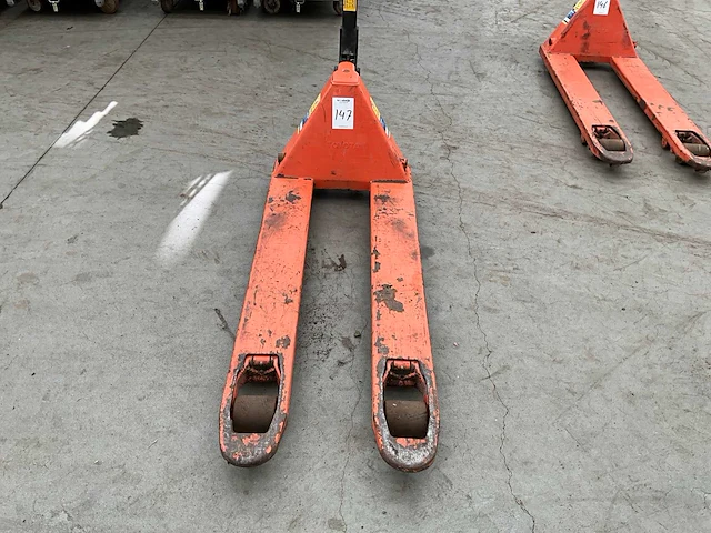 Toyota lhm230 hand hydraulische palletwagen - afbeelding 2 van  7