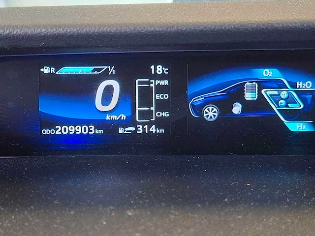 Toyota mirai fcv executive , xz-300-t - afbeelding 20 van  21