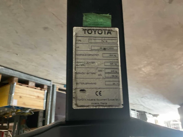 Toyota pm 16 steekwagen - afbeelding 2 van  7