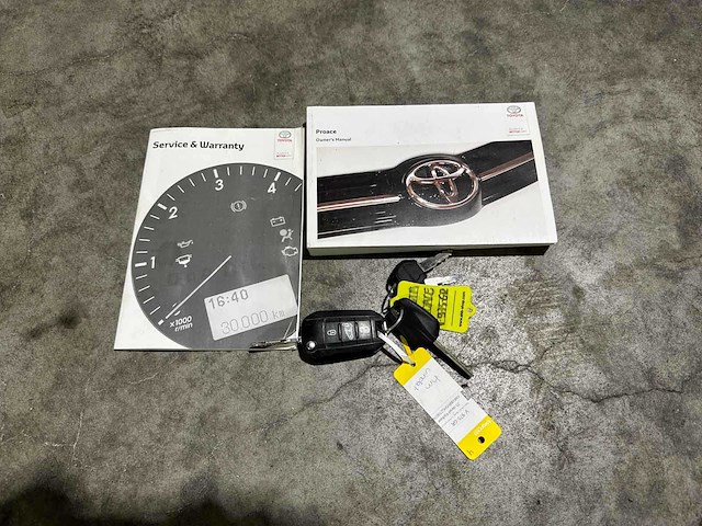 Toyota proace worker 1.6 d-4d cool comfort 95pk 2017 (origineel-nl), v-975-gr - afbeelding 18 van  26