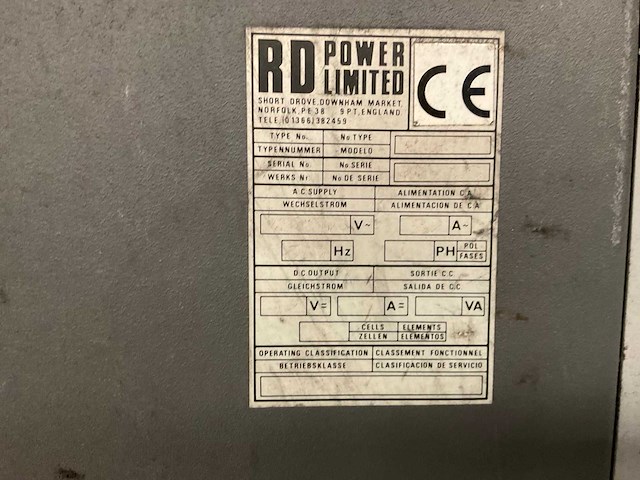 Toyota rd65 acculader - afbeelding 3 van  6