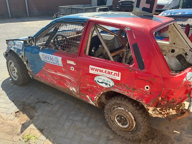 Toyota starlet wedstrijd crossauto - afbeelding 9 van  12
