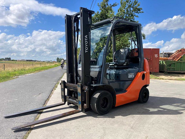 Toyota tonero 20 vorkheftruck 2017 - afbeelding 1 van  51