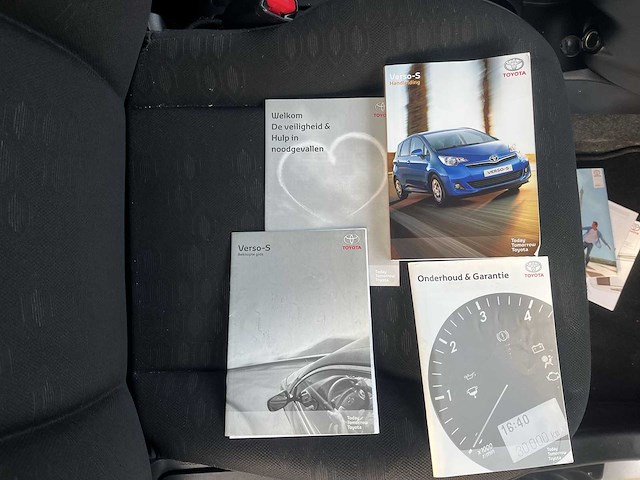 Toyota verso-s 1.3 vvt-i comfort 2011 | 09-spd-2 - afbeelding 13 van  22