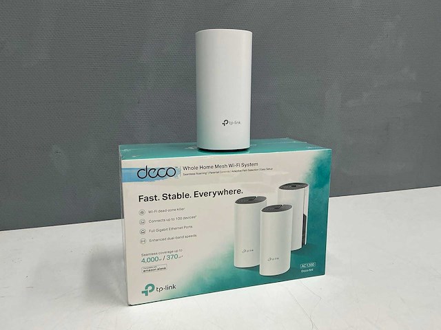 Tp-link - ac1200 deco m4 - whole home mesh wi-fi systeem (2x) - afbeelding 3 van  9
